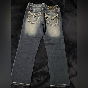 Miss Me Embroidered capri Jeans